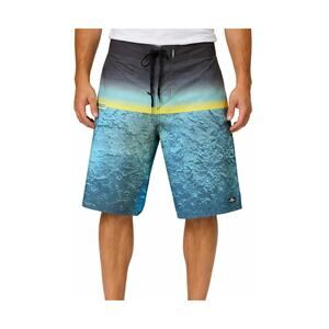 O'Neill Mens Board Shorts Size 29 Blue Swim Trunks Surf Beach Lightweight Pocket